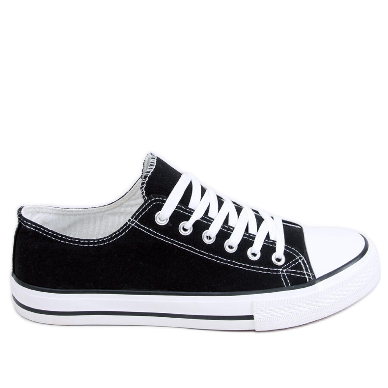 Zapatillas clásicas de mujer Basic Black negro