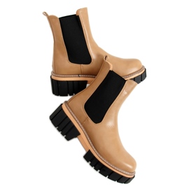 Botines Chelsea Mujer Bella LT.KHAKI beige Botines Chelsea Mujer Bella LT.KHAKI beige