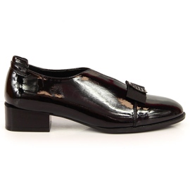 Zapatos lacados negros Potocki