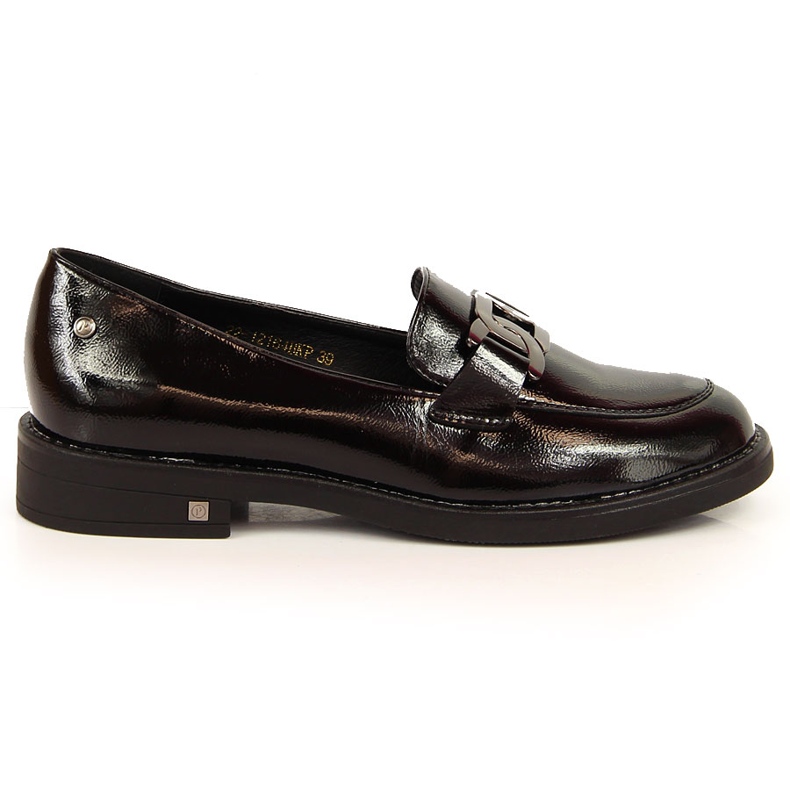 Mocasines mujer lacado charol negro Potocki Mocasines mujer lacado charol negro Potocki