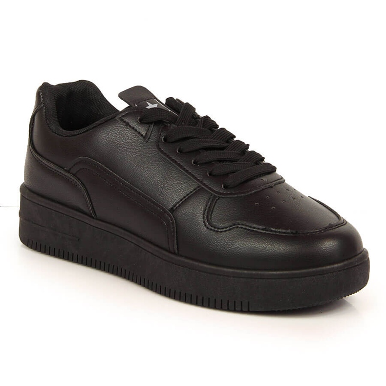 Deportivas bajas NEWS negras negro