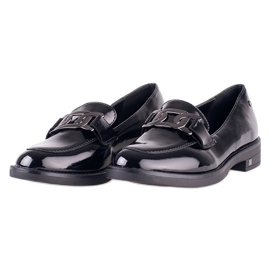 Zapatos lacados W. Potocki burdeos rojo