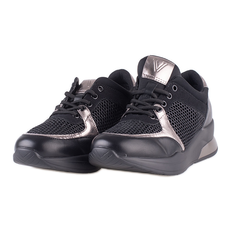 Deportivas negras elegantes Vinceza negro