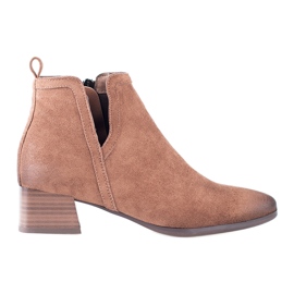 Botas Vinceza ante beige Botas Vinceza ante beige