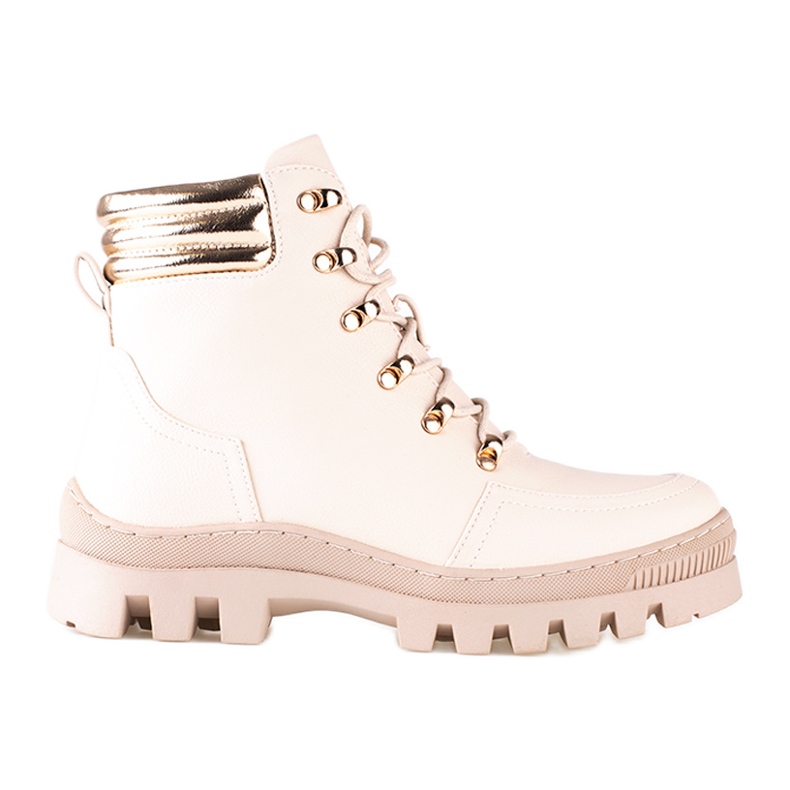 Botas beige de W. Potocki