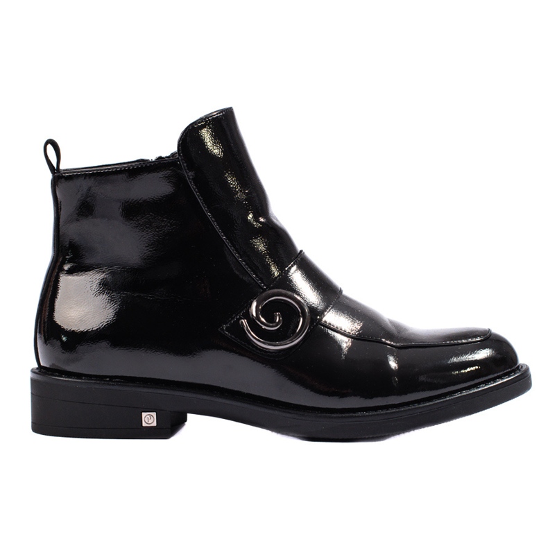 Botas negras de charol de W. Potocki negro Botas negras de charol de W. Potocki negro