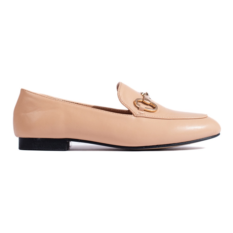Mocasines Zapatos beige marrón