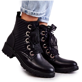 PG1 Botas Acolchadas Torino Negras Con Calentamiento negro