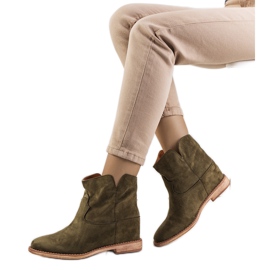 Botines verdes Zoki Botines verdes Zoki
