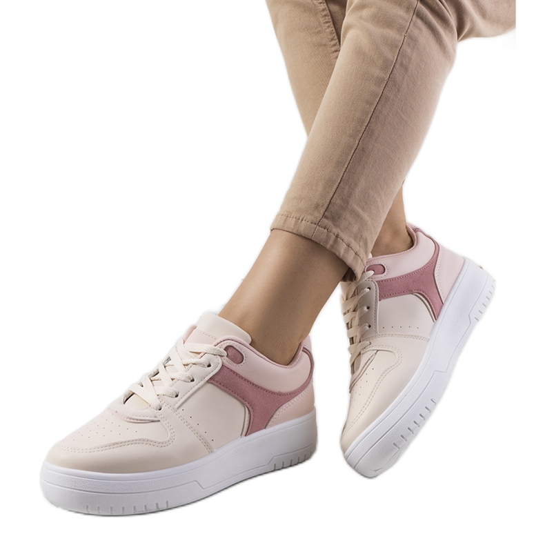 Deportivas beige de mujer Lins Deportivas beige de mujer Lins