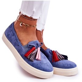 PS1 Zapatillas Mujer Slip-On Azul Venira