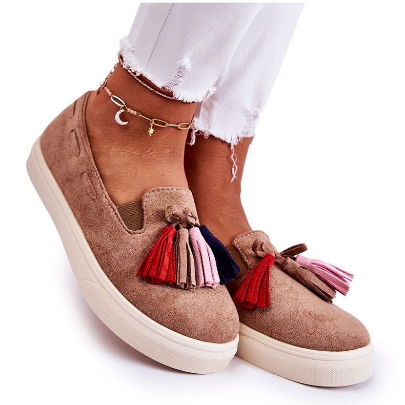 PS1 Zapatillas Mujer Slip-On Marrón Venira
