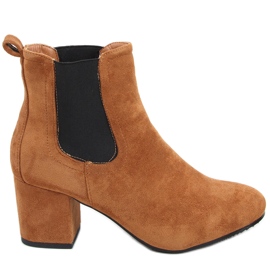 Botines Chelsea Gendo Camel marrón
