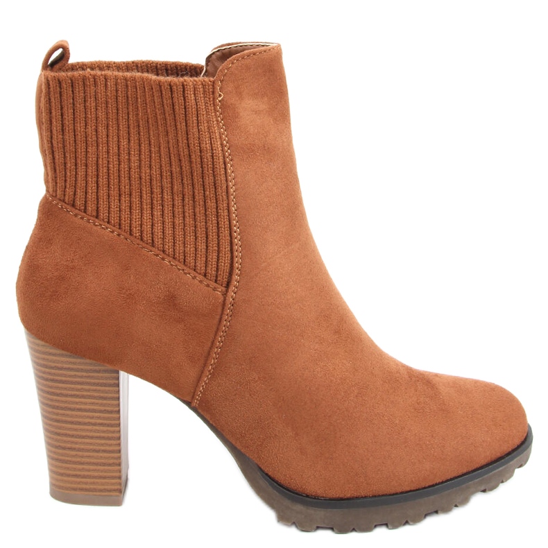 Botas de tacón de mujer Rosst Camel marrón