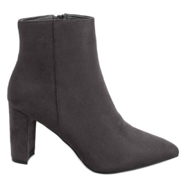 Tacones Line Grey gris