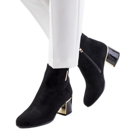 Botas Montes negras elegantes negro