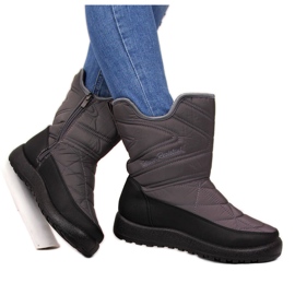 News Botas de nieve mujer impermeables grises NOVEDADES