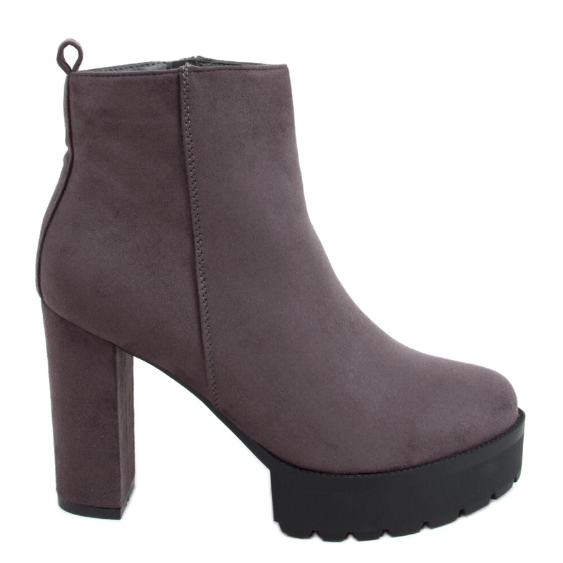 Botas con plataforma Rumma Grey gris