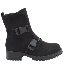 Botas militares Falko Black negro