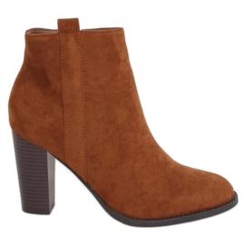 Tacones clasicos Jette Camel marrón