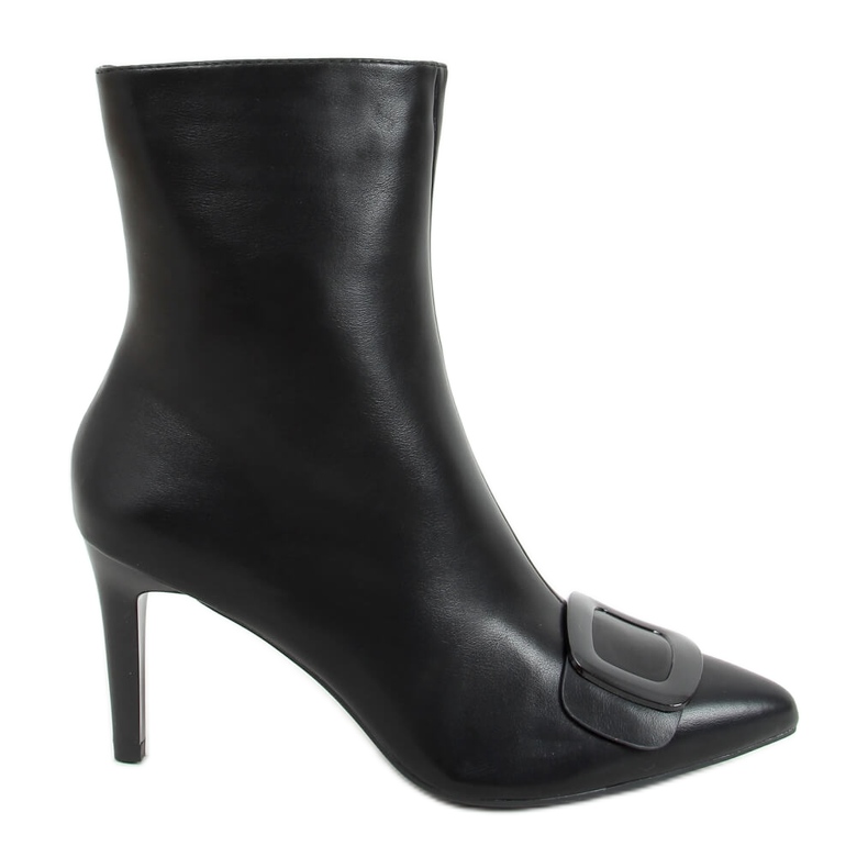 Botas con tacón de aguja Etna Black negro