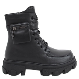 Botas con bolsa Trymo Black negro