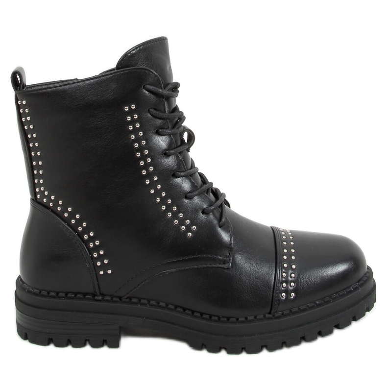 Botas militares negras Rocky negro