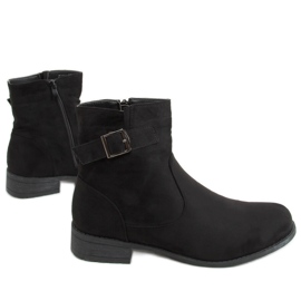 Botas planas Mamba Negras negro