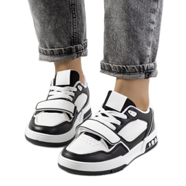 Deportivas Kadie de mujer negras blanco
