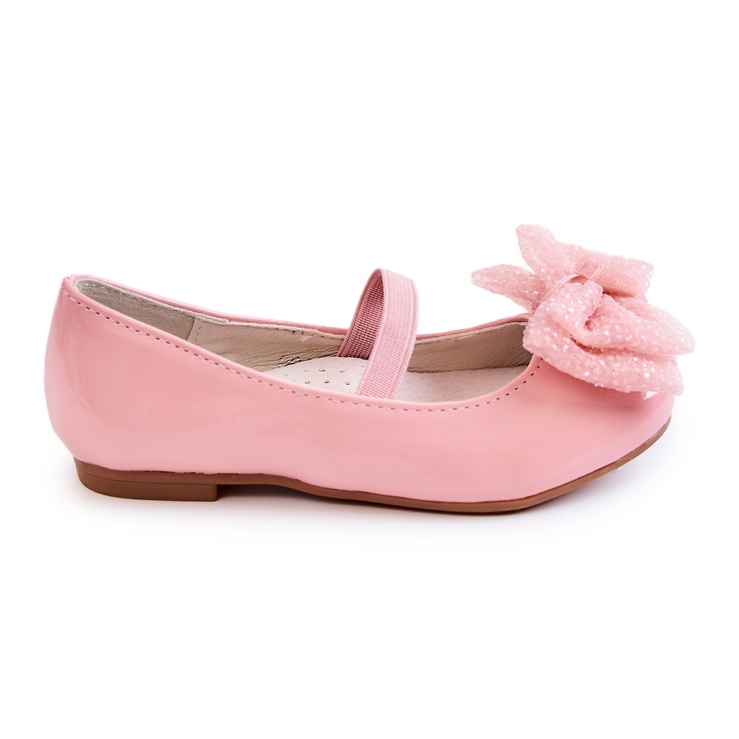 S.Barski Bailarinas Infantiles Lacadas Con Lazo Rosa Zolly rosado