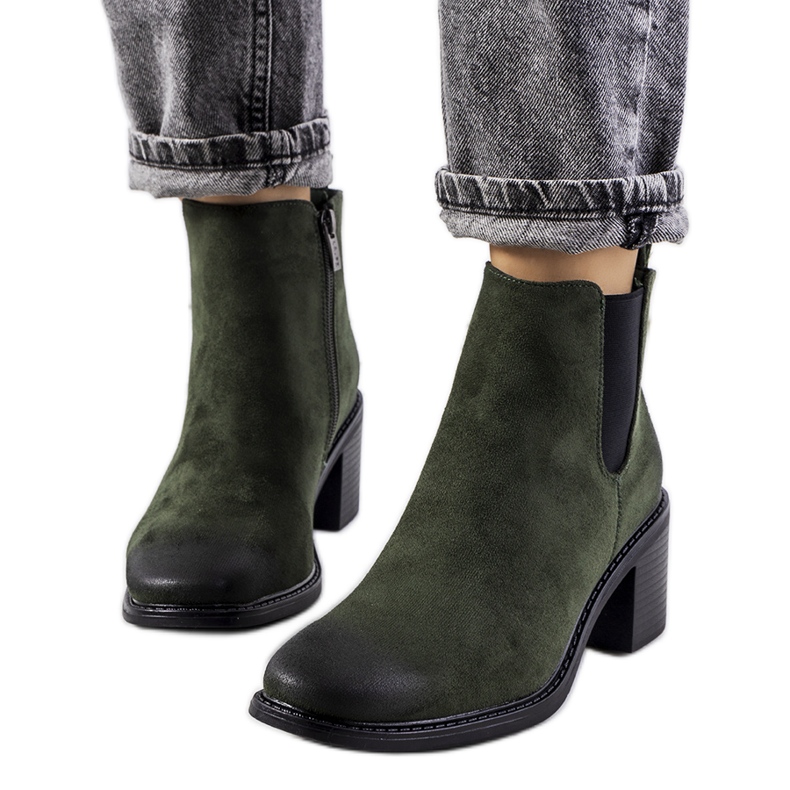 Botas verdes Aston