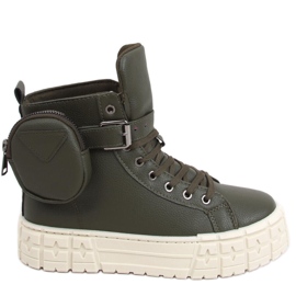 Zapatillas Burn Green para el tobillo verde