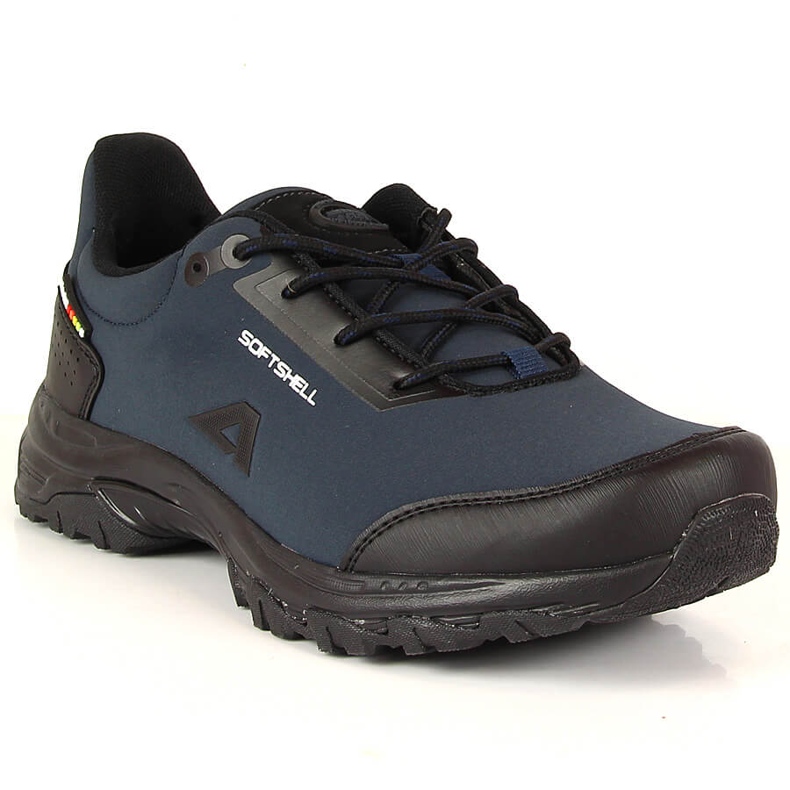 Zapatos de trekking impermeables para hombre American Club azul marino