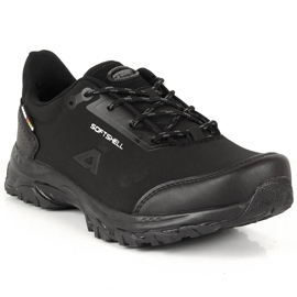 Zapatos de trekking impermeables para hombre American Club negros