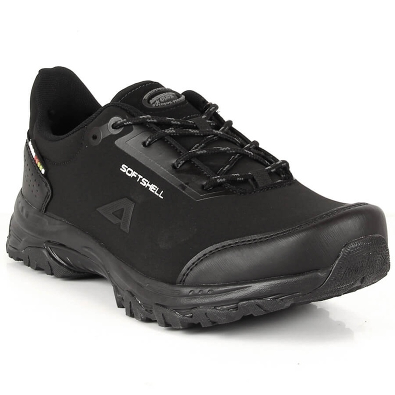 Zapatos de trekking impermeables para hombre American Club negros