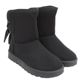 Botas de nieve Emusy con lazos Stella Black negro