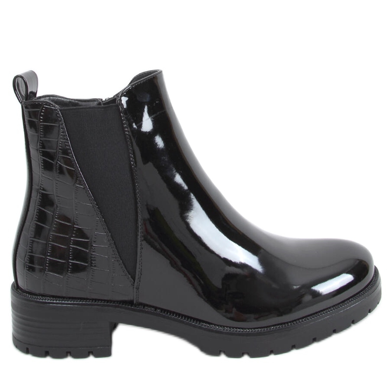 Botines Chelsea aislados Duni Black negro