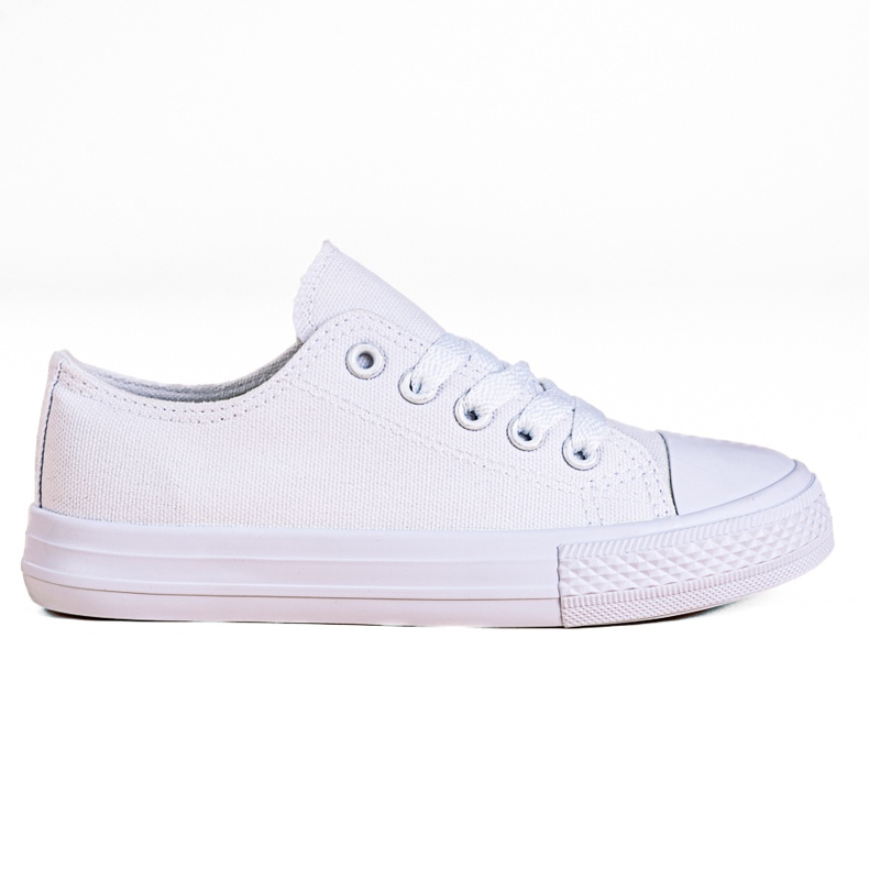 Deportivas infantiles con cordones Vico blanco Deportivas infantiles con cordones Vico blanco