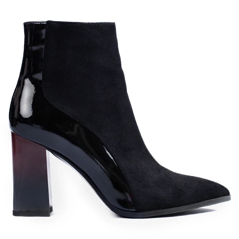 Botines mujer ante negro