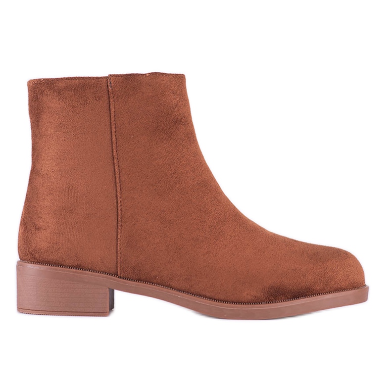 Shelovet botas bajas marrones para mujer marrón