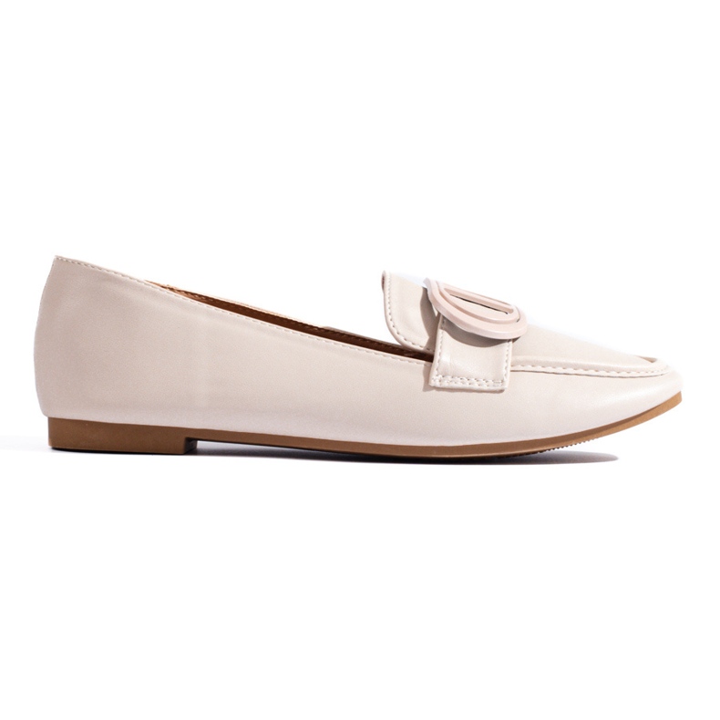 Mocasines de mujer elegantes Shelovet beige