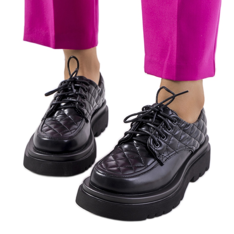 Los zapatos oxford negros de Godin