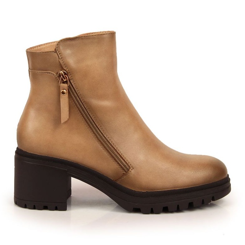 Vinceza W JAN139B botas beige workery