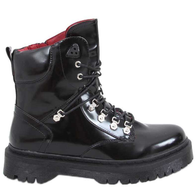 Botas Kari Black con cordones negro Botas Kari Black con cordones negro