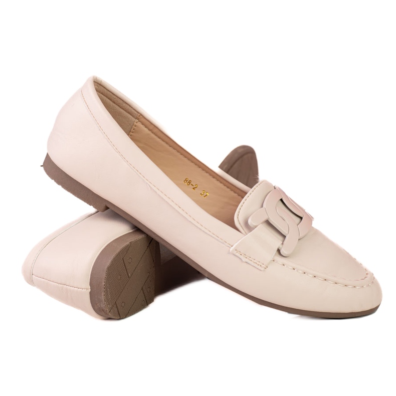 Mocasines Mujer Shelovet beige Ligero