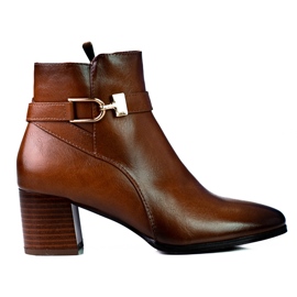 Botas marrones clásicas para mujer Vinceza marrón
