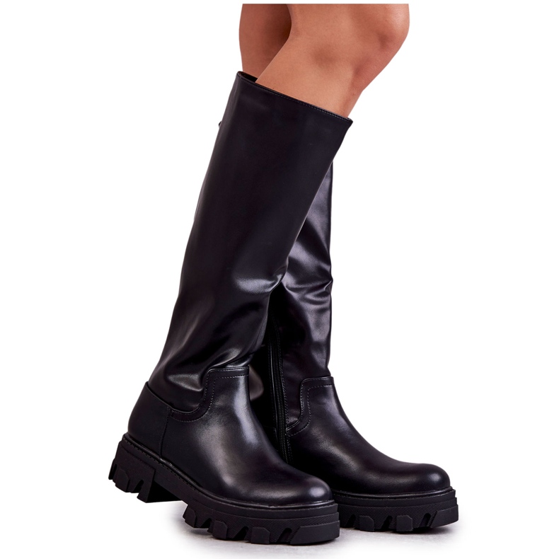 Botas Clásicas Mujer Workers Negras Clarisa negro Botas Clásicas Mujer Workers Negras Clarisa negro