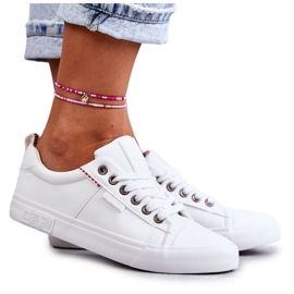 Sneakers Mujer Low Leather Big Star KK274005 Blanco Sneakers Mujer Low Leather Big Star KK274005 Blanco