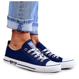 Material Sneakers Mujer Big Star KK274103 Azul Marino