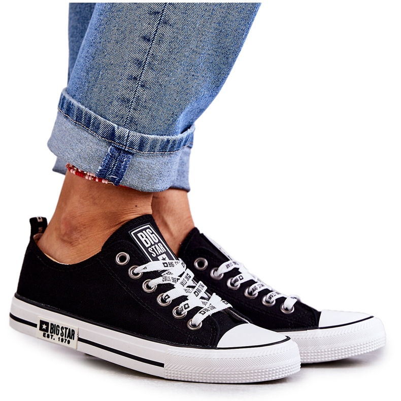 Zapatillas de Mujer Material Big Star KK274102 Negro